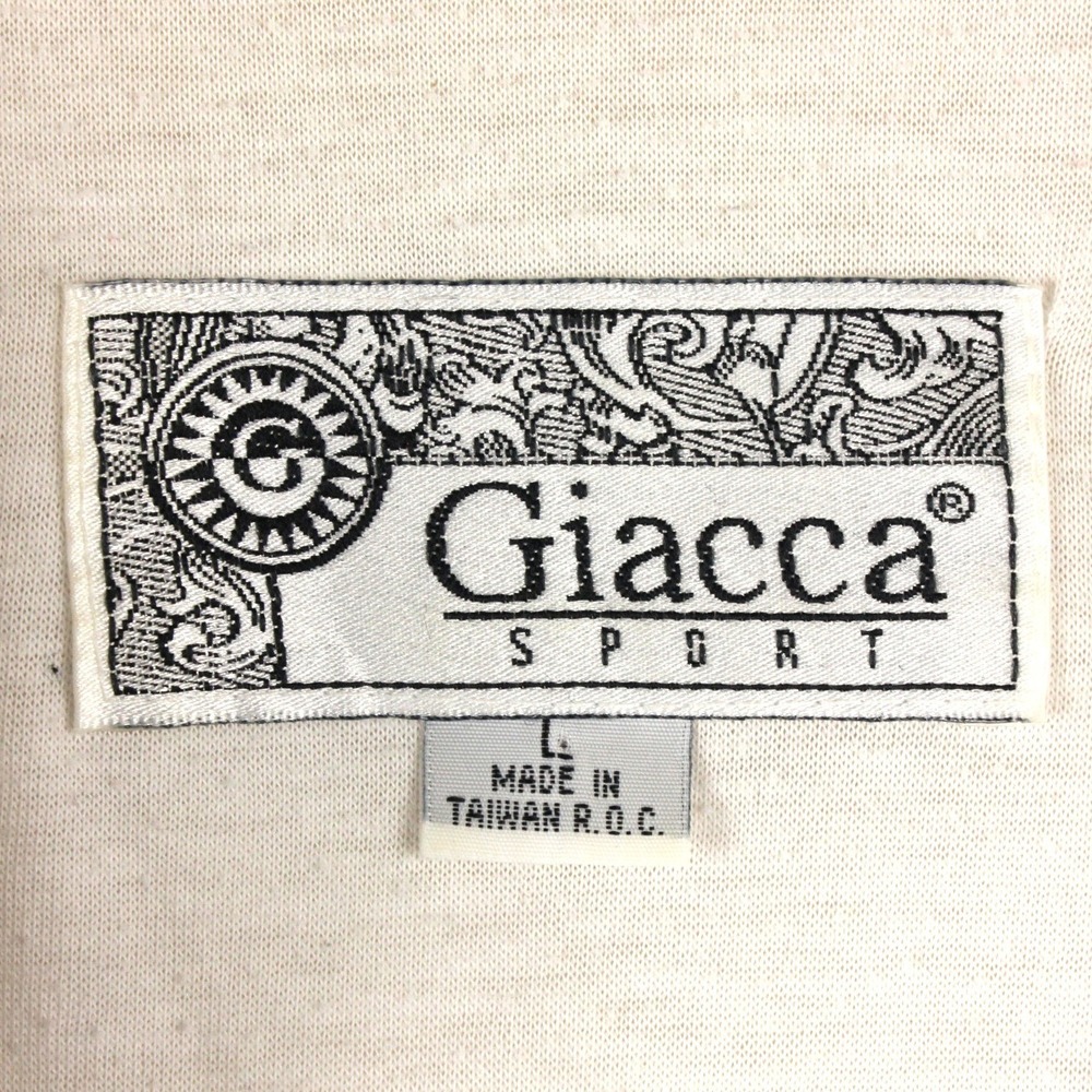 Vintage Giacca Sport Baroque Windbreaker Jacket Roman Numeral Nylon L 90s - Picture 5 of 12